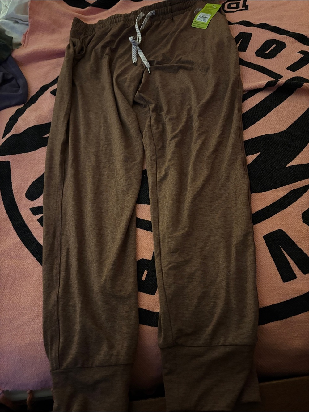 Fit2Run HAS POCKETS Casual Brown Drawstring Joggers for Women